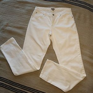 JJill White Skinny Jeans